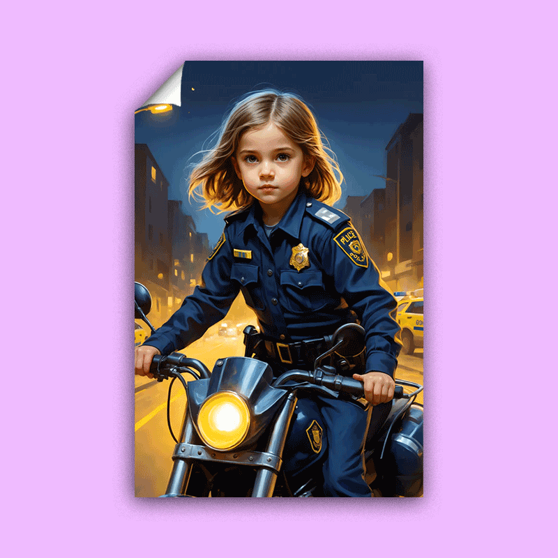 Street Police Girl